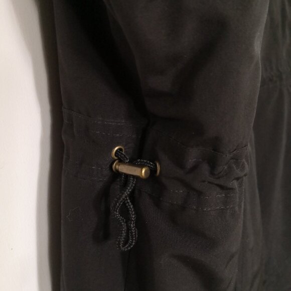 Koolaburra by UGG Sherpa Hood Jacket Tan/Black Women's XL - Picture 10 of 12